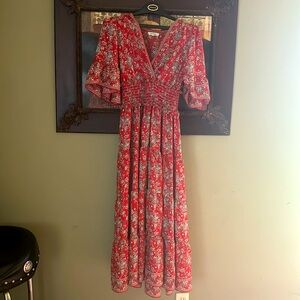 Matt studio size small floral dress